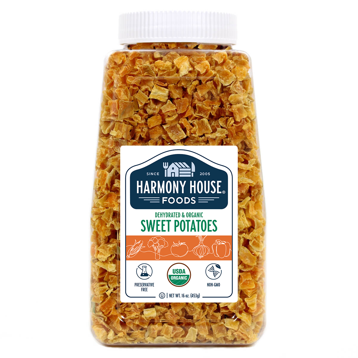 Organic Dried Sweet Potatoes