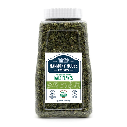 Organic Dried Kale Flakes