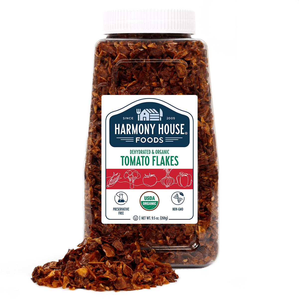 Organic Tomato Flakes