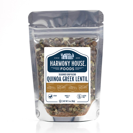 Greek Lentil Soup with Quinoa