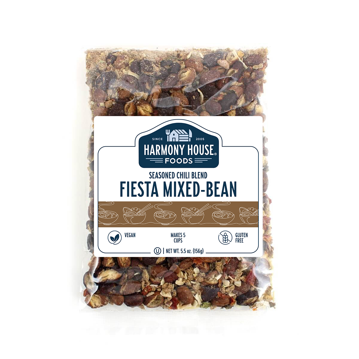 Southwest Style Mixed Bean Chili