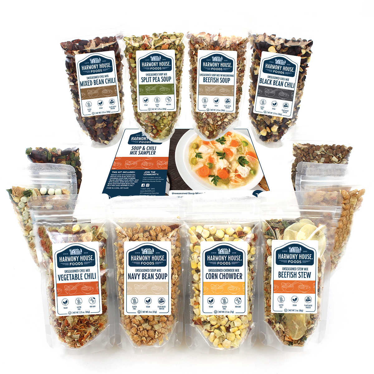 Soup & Chili Mix Sampler (12 ct)