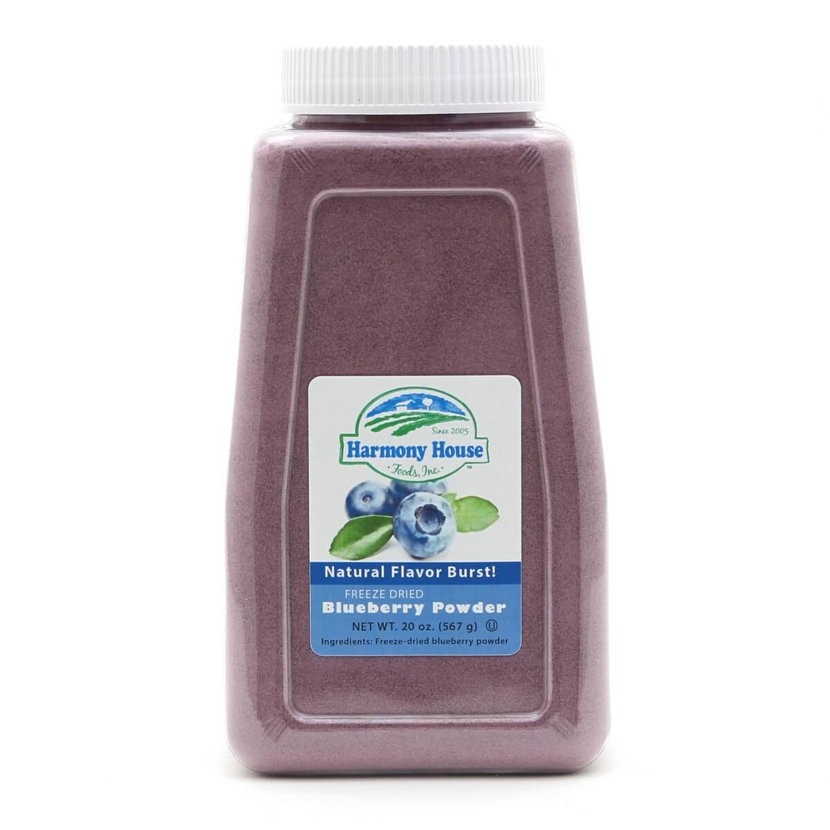 Freeze Dried Blueberry Powder (4 Cups / 64 Tbs)