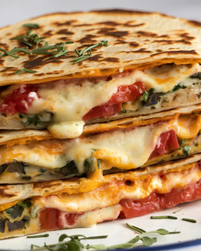 Quick Veggie Quesadillas