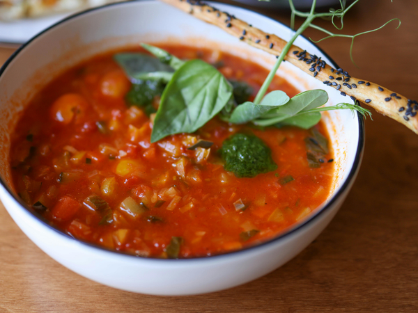 One-Pot Vegetable Taco Soup