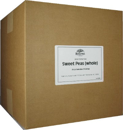 Dried Sweet Peas, Bulk Box