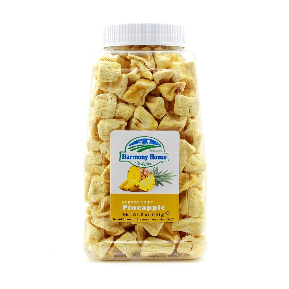 Freeze Dried Pineapple Chunks