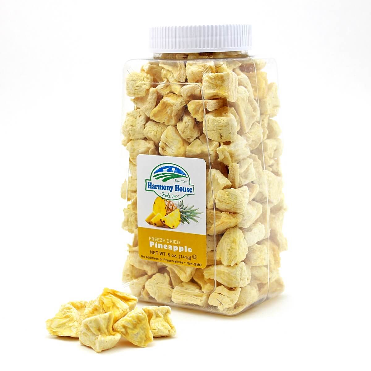 Freeze Dried Pineapple Chunks