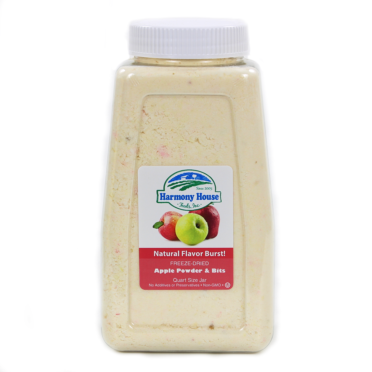 Freeze Dried Apple Powder & Bits (4 Cups)