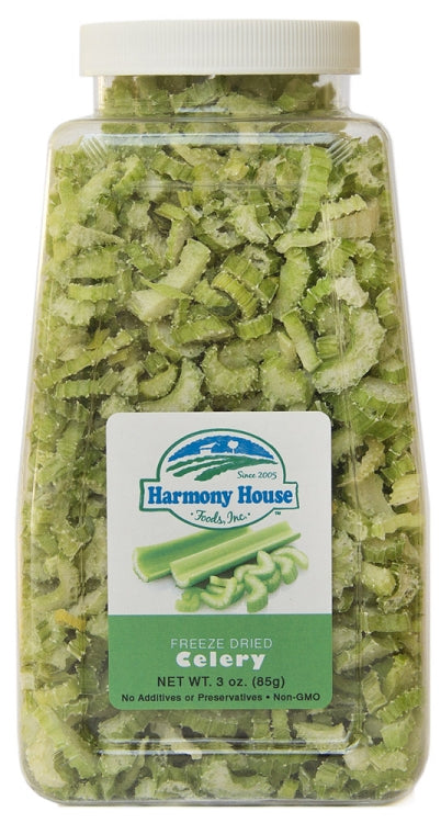 Freeze Dried Celery, crosscut