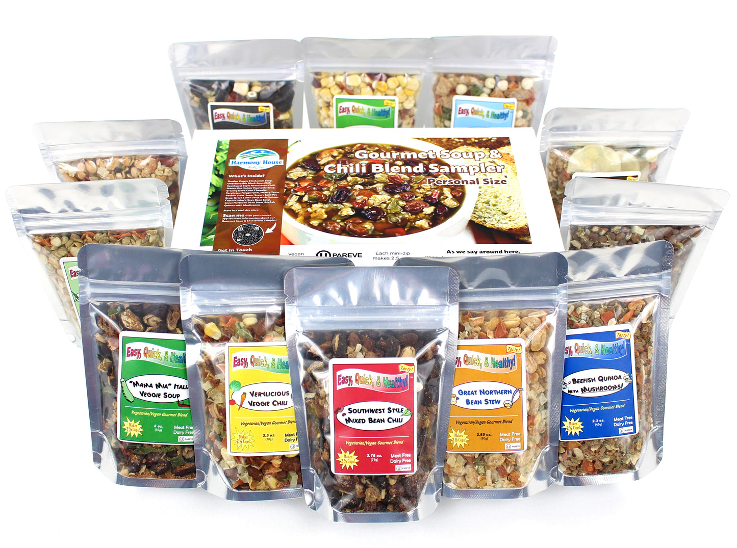 Gourmet Soup & Chili Blend Sampler (12 ct)