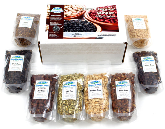 Bean & Legume Sampler (8 ZIP Pouches)