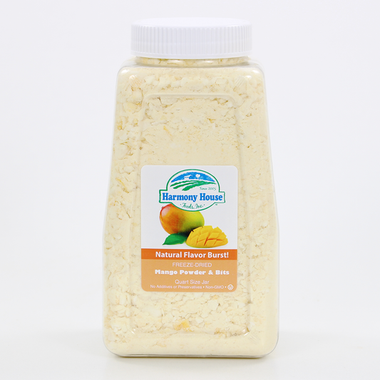 Freeze Dried Mango Powder & Bits (4 Cups)