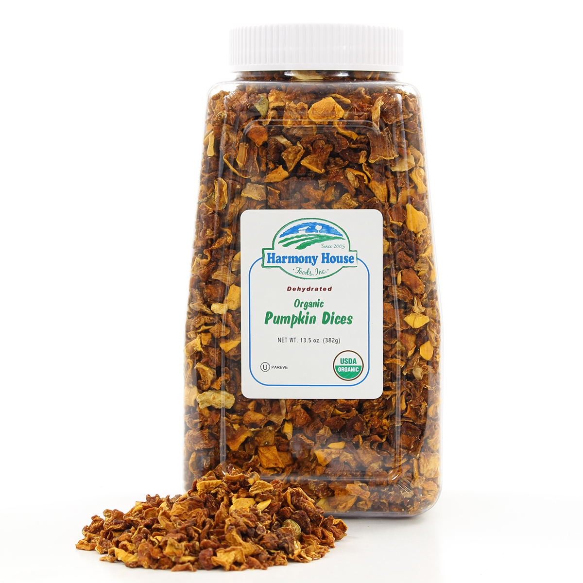 Organic Dried Pumpkin Dices