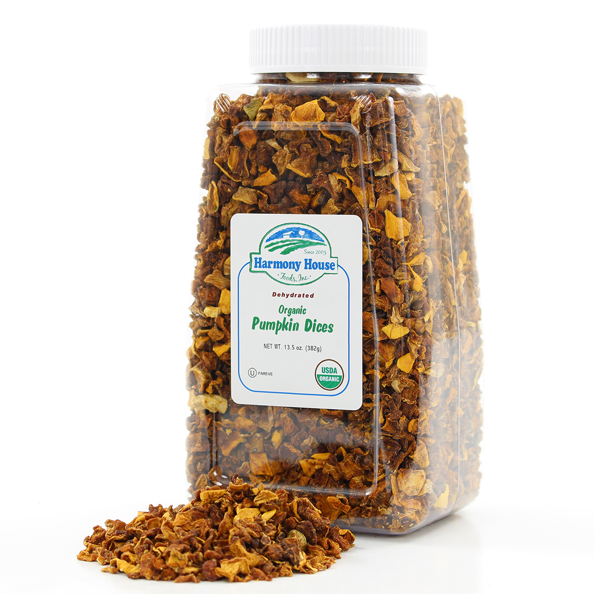 Organic Dried Pumpkin Dices