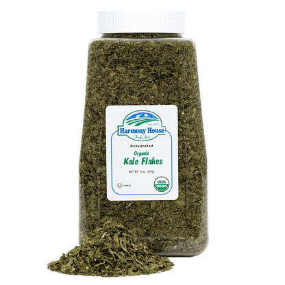 Organic Dried Kale Flakes