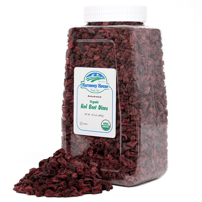 Organic Dried Red Beet Dices