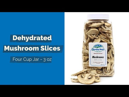 Dried Mushrooms, Sliced