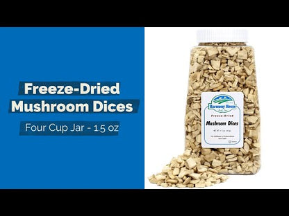 Freeze-Dried Mushroom Dices