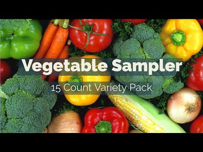 Vegetable Sampler (15 ZIP Pouches)