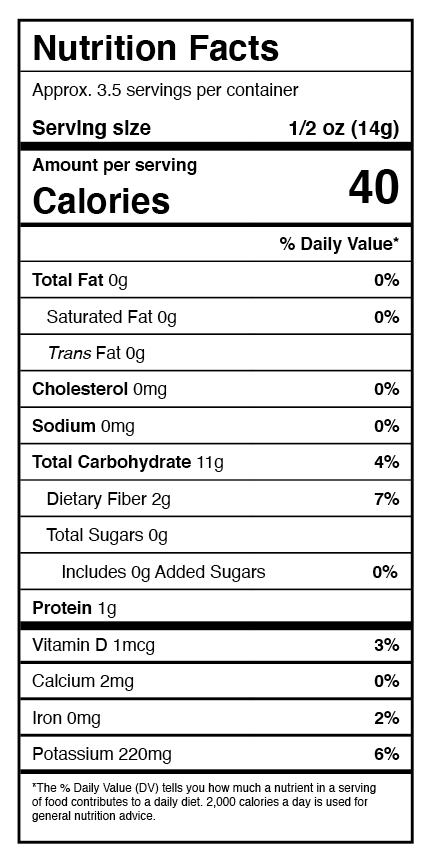 Shiitake Mushroom Powder & Bits (4 Cups)