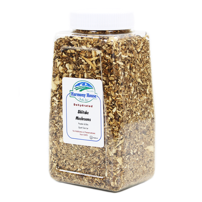 Shiitake Mushroom Powder & Bits (4 Cups)