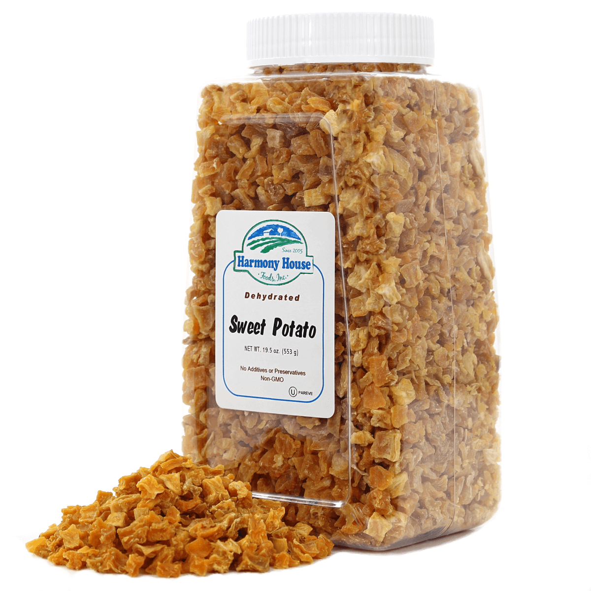 Dried Sweet Potatoes, Jar (19.5 oz)