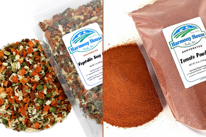 Two Free Zips! Tomato Powder and Vegetable Soup Mix